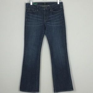 J.CREW STETCH BOOT CUT JEANS